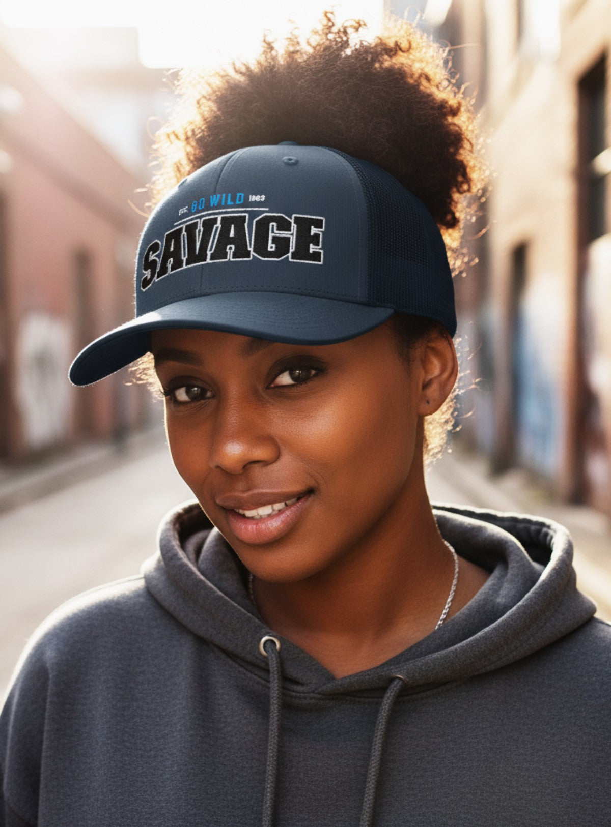 Vintage Varsity Trucker Caps