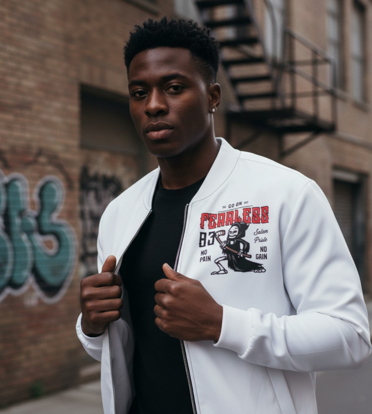 Vintage Varsity Bomber Jackets