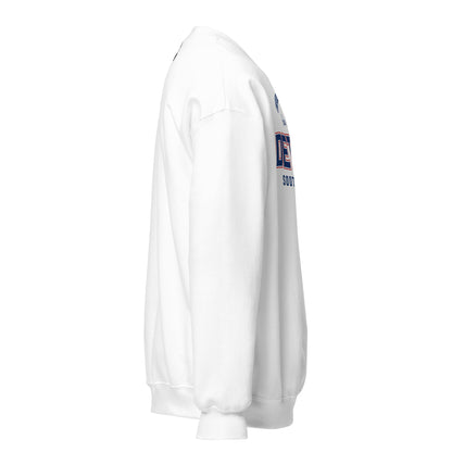 White Detroit Southwest Side University of Michigan sweatshirt.